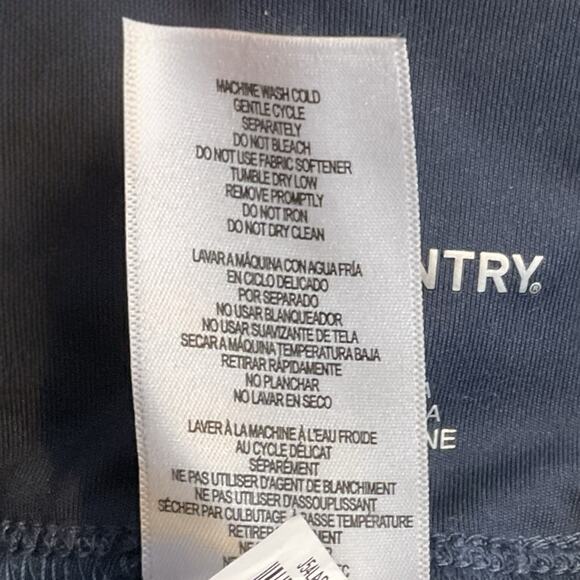 Free Country Cargo Pants Women's Size M Blue Outdoor Sport Zip Ankle Quick Dry - Picture 15 of 16